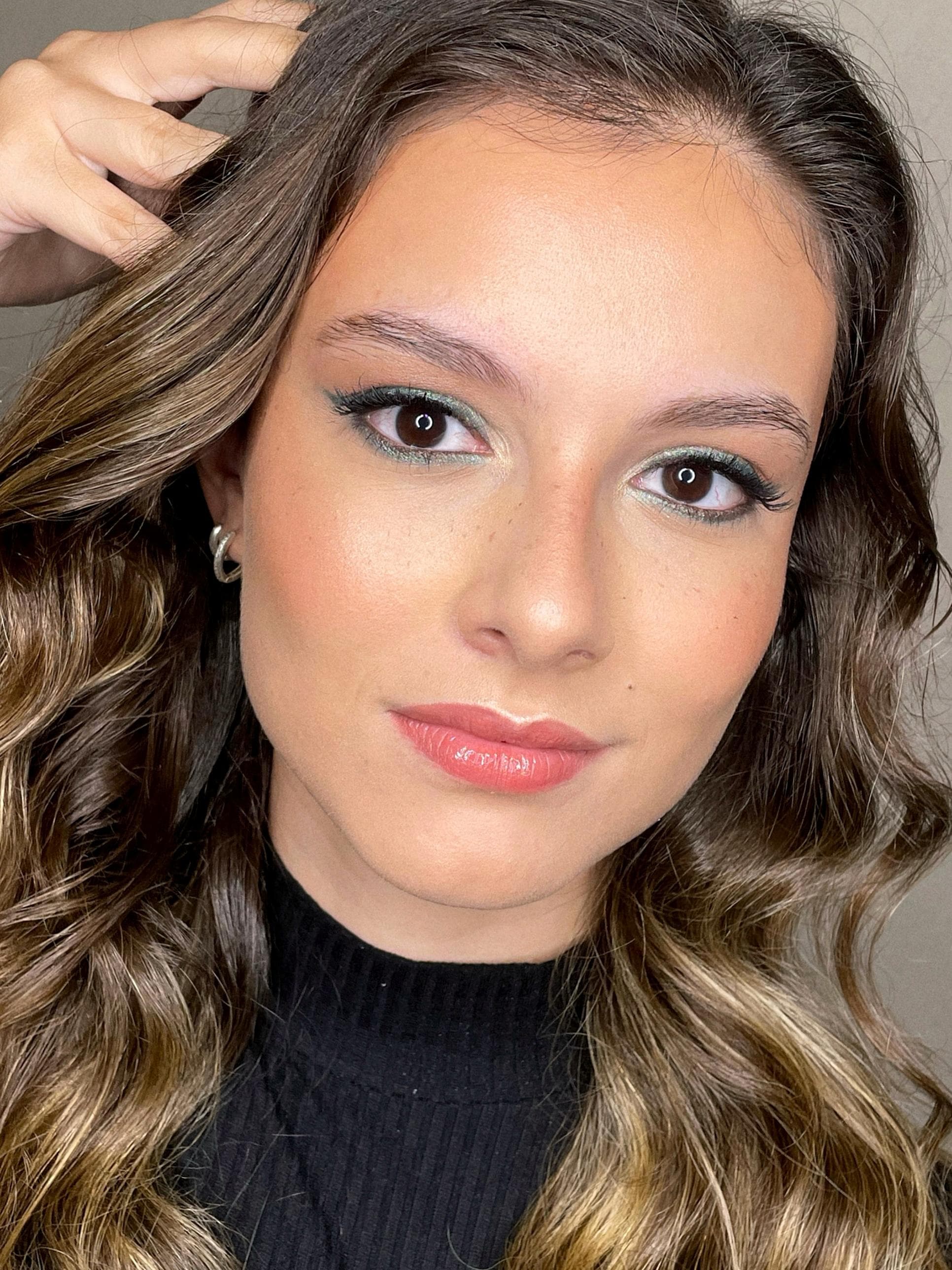 Cliente com produção e assessoria para fotografia